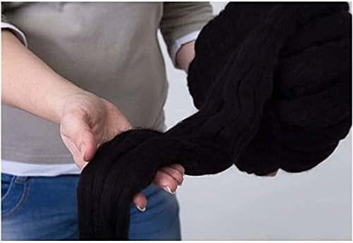 Chunky Yarn DIY debela pređa Super debela zdepasta vunena Roving pređa za predenje ručno pletenje