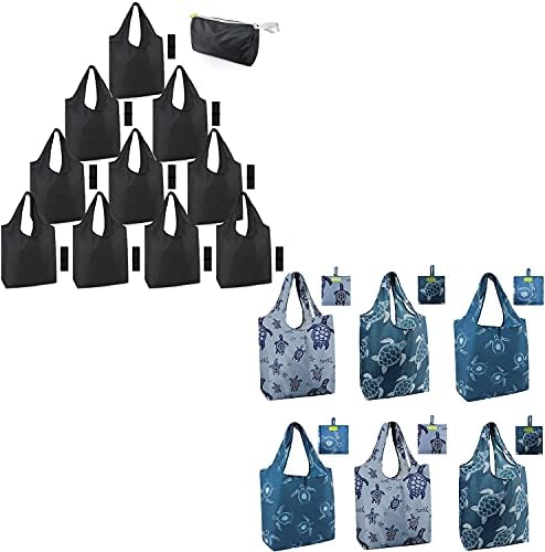 BeeGreen torbe za kupovinu za višekratnu upotrebu torbe za kupovinu torbe za kupovinu sa torbicom XLarge