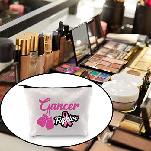 Blupark Forece Cances Spremljenost za glačanje ružičasta vrpca bok borac ratnik kozmetička torba za dojke rak dojke poklon za žene