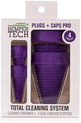 Hemper Tech - čepovi za čišćenje + CAPS PRO Black