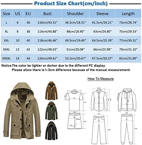 Muška jesen i zimski jakni kaput casual stand-up ovratnik toplina plus baršunaste pamučne džepove