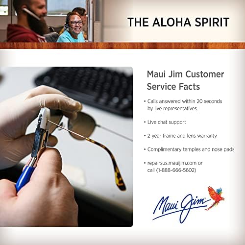 Maui Jim muške i ženske Kaupo Gap polarizirane Avijatičarske naočare za sunce