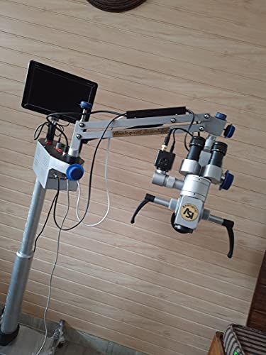 ORL hirurški operativni mikroskop 5 koraka sa C kamerom za montiranje motorizovana kontrola stopala