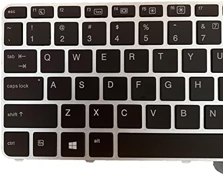 Laptop zamjena američki raspored sa pozadinskim osvjetljenjem tastatura za HP EliteBook 740 745 G3 745 840