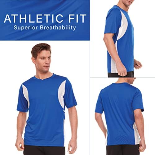 Atletičke košulje za muškarce Dry Fit T-majice-muške košulje za vježbanje vlage za muškarce Gym