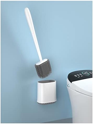 Avluz toaletna četkica sa ventiliranim držačem, podne stojećim ili zidnim mrežastim četkicama, fleksibilna