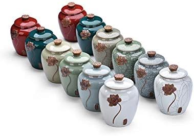 Gaofan pepeo kremacija urn za mali broj ljudi u porodičnom urnu keramičku brtvu kremacija urn