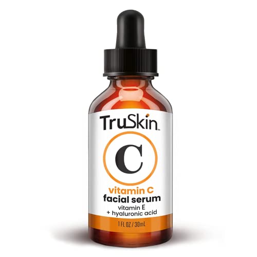 TruSkin Serum vitamina C za lice-anti Aging Serum za lice sa vitaminom C, hijaluronskom kiselinom, vitamin