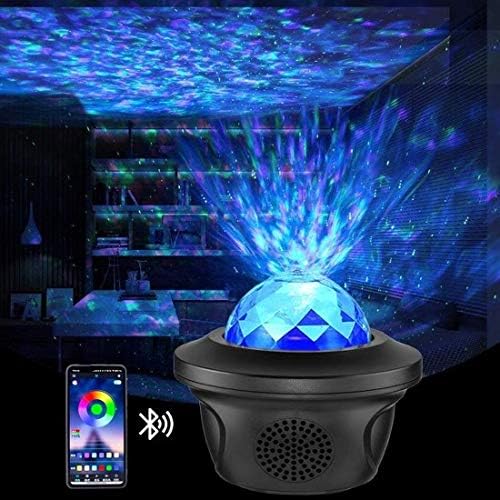 Star Galaxy projektor, Longben noćni projektor sa muzičkim zvučnikom za uređenje spavaće sobe/zabave/Doma, zvjezdani