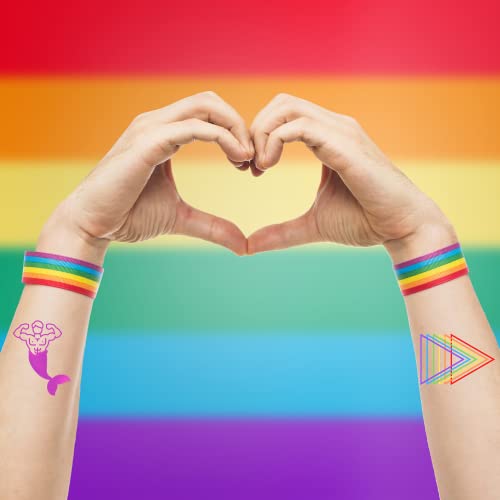 Queer pride privremene tetovaže - 30 LGBT gej tetovaža ponosa