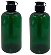 Prirodne farme 8 oz Green Boston BPA Besplatne boce - 2 pakovanja Prazni spremnici za ponovno