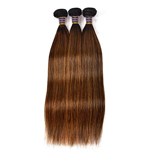 Označite Snopove Ljudske Kose Ravna Brazilska Remy Hair 3 Bundle P430 Wet And Wavy Snopovi Hair Weave Double