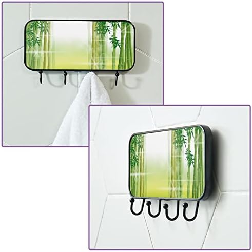Ljepljivi kukiča od nehrđajućeg čelika za ručnik kaput zidne kuke zaglavljene u kupaonici ili kuhinjskom zelenom
