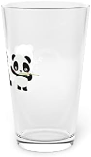 Pivo staklo Pinta 16oz Urnebesna Panda Ailurus životinje Fulgens prirode entuzijasta novost Pandas zadani naslov
