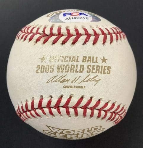 Mariano Rivera potpisao bejzbol selig 09 logotip Svjetske serije Autograph ISC PSA / DNK - AUTOGREMENA
