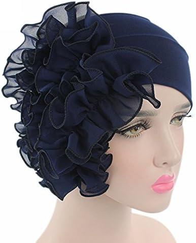 Cvjetni karcinom hemotike za žene za žene Beanie Scarf Turban Head omotač za glavu Želje Žene Visor Hat