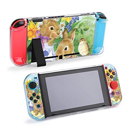 Futrola za Nintendo Switch, Easter Bunny 3 Set od pet komada zaštitni poklopac futrola za konzole