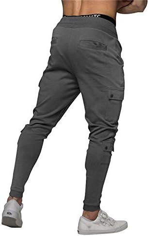 Qtocio jogger hlače za muškarce 'lagani joggers Dukseri Ležeran Slim Workout Atletic Pant konusni gusjenica sa