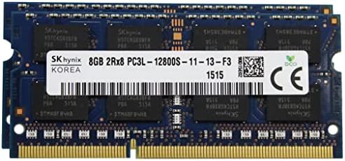 Factory original 16GB kompatibilan za Dell Alienware Inspiron Latitude optiplex preciznost Vostro DDR3L 1600MHz PC3L-12800 SODIMM 2RX8 CL11 1.35V laptop memorija Nadogradnja Ram SNPN2M64C / 8G Adamanta