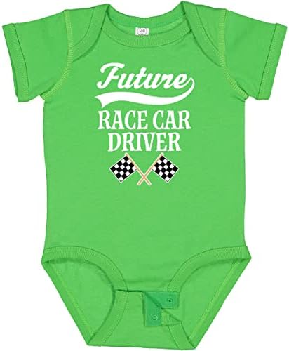 inktastic future Race Car Driver Racing Baby bodi
