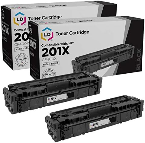 LD Proizvodi Kompatibilna zamena toner kasete za HP 201X CF400X Visok prinos za upotrebu u boji LaserJet: M252DW,