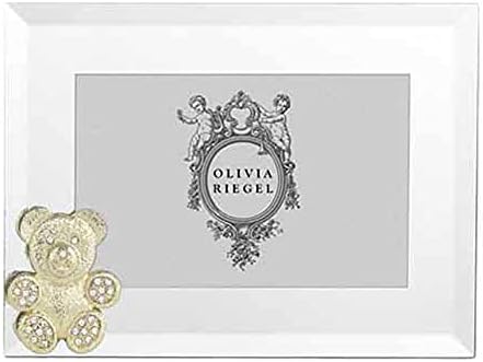 Olivia Riegel Gold Teddy Bear 4 x 6 okvir