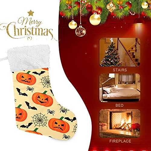 Alaza Božićne čarape Pumpkins šišmiši Mješači Classic Personalizirani Veliki ukrasi za čarape za