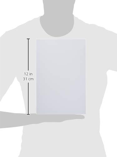 Mitsuya me-235-WH magnetna ploča, 7.9 x 11.8 inča, sjajna, bijela