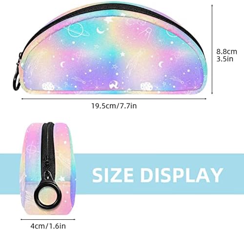 Olovka Torba Galaxy Rainbow Universe Uzorak Meka Torbica Sa Patentnim Zatvaračem Olovka Organizator Šminke Torbe