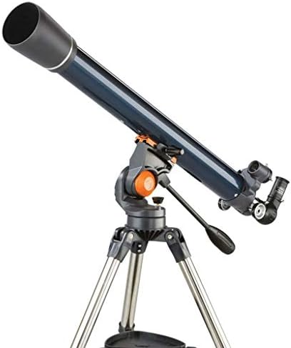 Monokuoli astronomski teleskop, refrakcija nebo i zemljana dvostruka upotrebljava visoke rezolucije