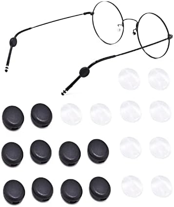 JSYPWEIJIE 10 pari silikonskih naočara za sljepoočne držače držač za sljepoočne držače za ušne kuke