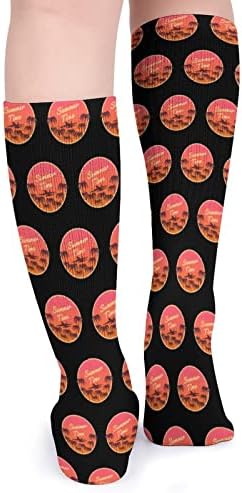 Ljetna palma i ravni sportovi Socks Topla cijev čarape Visoke čarape za žene Muškarci Tužernu zabavu