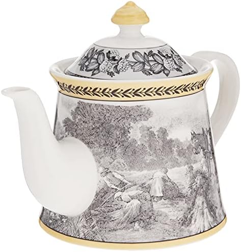 Villeroy & Boch Audun Ferme 1.10 litarski čajnik, 6 osoba, 1.1, bijeli