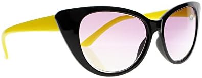 Ženski dizajner Šarene prevelike mačje oči UV PRO zatamnjene naočale za čitanje naočala sunčane naočale