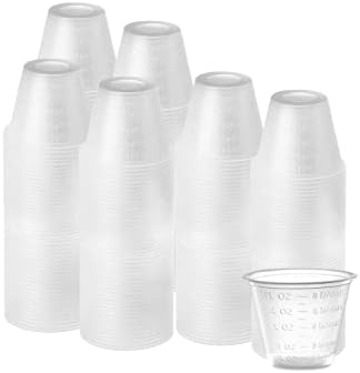 Dimes 1oz plastične čaše sakupljajućeg pakovanja od 100, za epoksidno miješanje, miješanje smole i