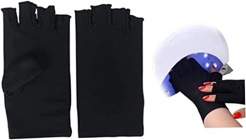 Sušilica za nokte rukavice protiv UV zaštite Led lampa zračenje UV štit rukavice bez prstiju
