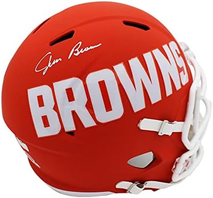 Jim Brown potpisao Cleveland Browns Speed Full Size amp NFL kacige sa autogramom NFL Helmets