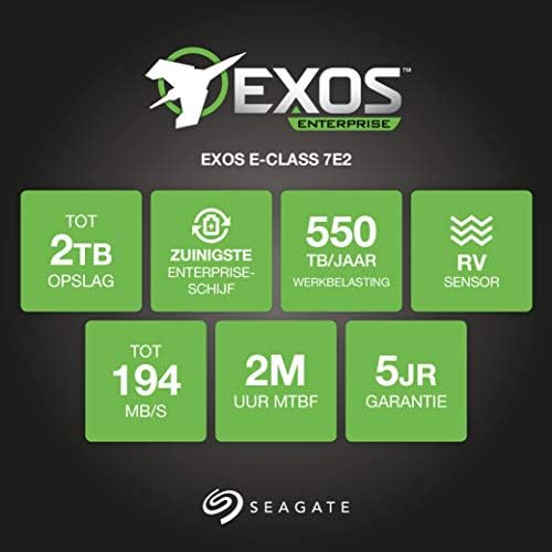 Seagate Exos 7E2 2TB SATA 6GB / S 128MB cache 3,5-inčni poduzetni hard disk