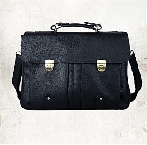 SLNFXC originalna kožna torbica za muškarce poslovne torbe za muškarce Aktovka kože 15 inčni torba za laptop