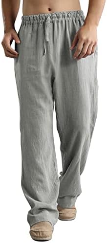 Meymia muns pamučne pantalone opuštaju udobnost struka za crtanje od jastrebske vode Yoga Baggy Wideght