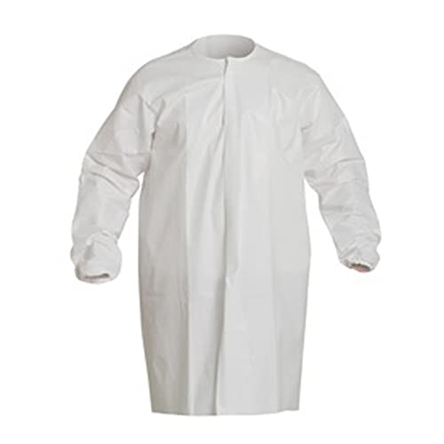 DuPont ProClean Mikroporozna filmska haljina sa zatvaračem, Bijela, 3x-velika, 30 pakovanja
