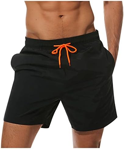 Ymosrh Muška kupaca za plivanje Muški plivanje Brze suha plaža Kratke hlače sa džepovima sa zatvaračem i