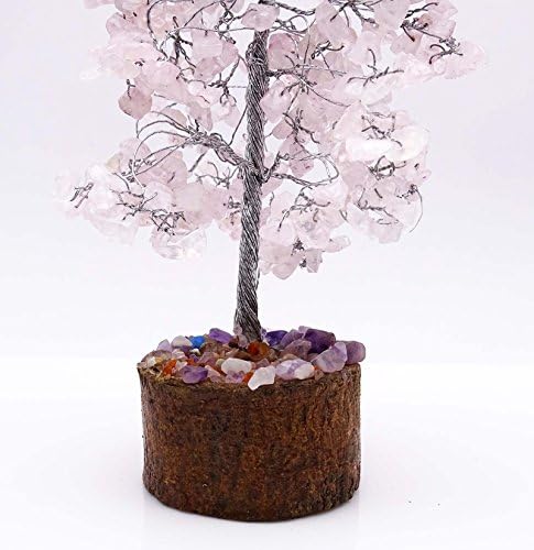 Harmonizirajte roža Kvarcno drvo FENG SHUI Reiki Izlečenje Kamen Duhovni vastu Dekor tablice