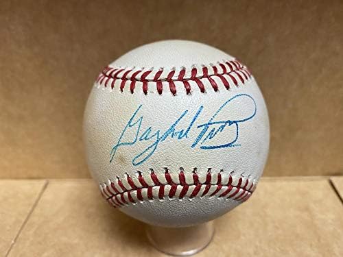 Gaylord Perry Yankees / Mariners potpisali su autografiju A.L. Baseball W / COA