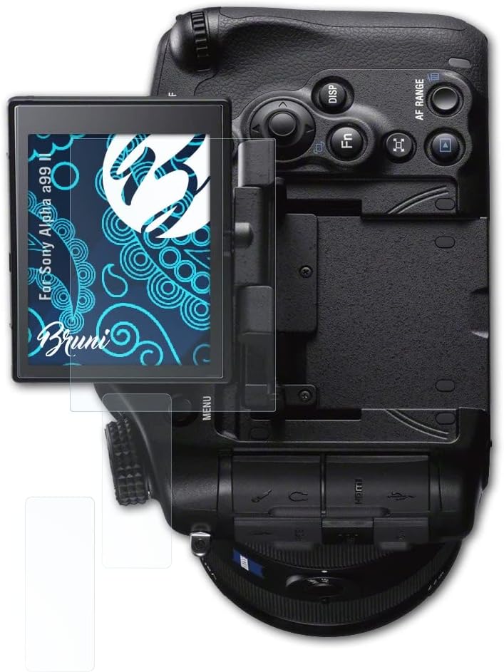 Zaštitnik ekrana Bruni kompatibilan sa zaštitnim filmom Sony Alpha A99 II, kristalno čisti zaštitni