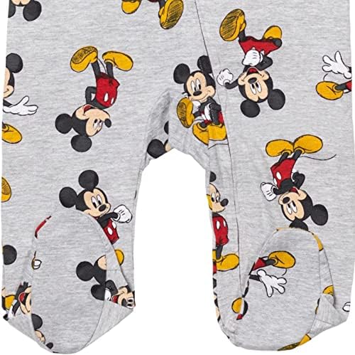 Disney Mickey Mouse Winnie The Pooh Tigger Baby 2 Pack Zip Up Sleep N 'Play Cookuplls novorođenče do novorođenčadi