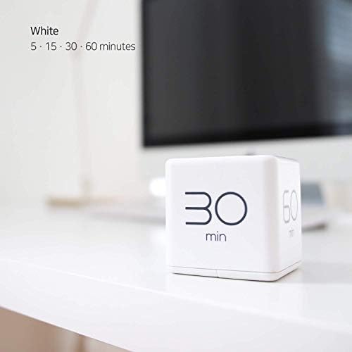 mooas Cube tajmera White & Multi Cube Violet Bundle, Time Management, vrijeme za učenje, kuvanje