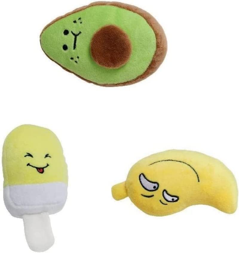 Mahim PET plišane plišačke igračke voćne igračke za cvrkute igračke slatke interaktivne igračke za obuke pamučne