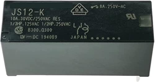 Agounod relej 5kom JS5-K 5VDC JS12-K 12VDC JS24-K 24VDC Dip-5 8a relej snage