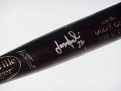 Lou Merloni Autographing Bat - Prolećna obuka Rabljeni Bat! - Autographirani MLB šišmiši